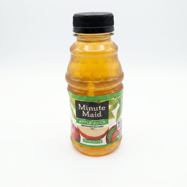Bottled Apple Juice.