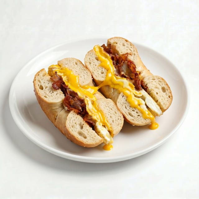 Bacon, Egg & Cheese Sandwich.