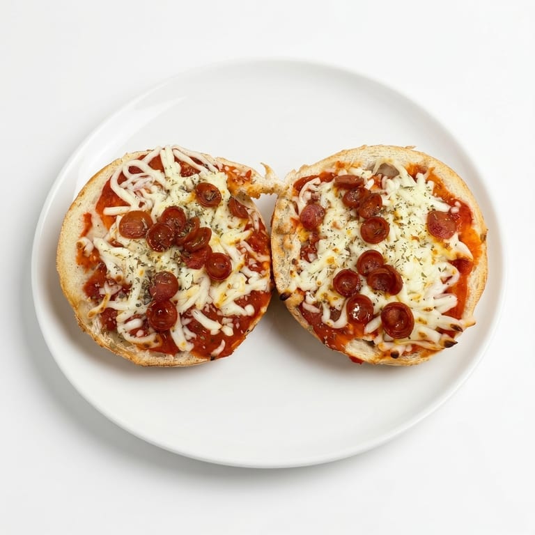 Delicious Pizza Bagel