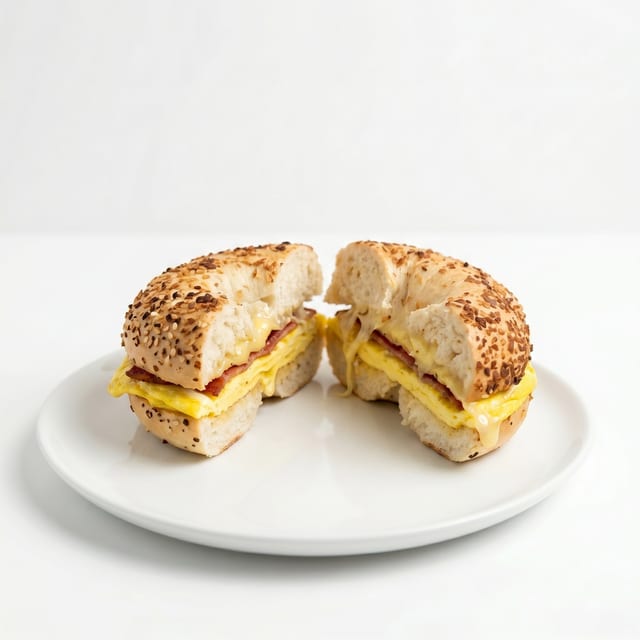 Pork Roll Egg Sandwich.