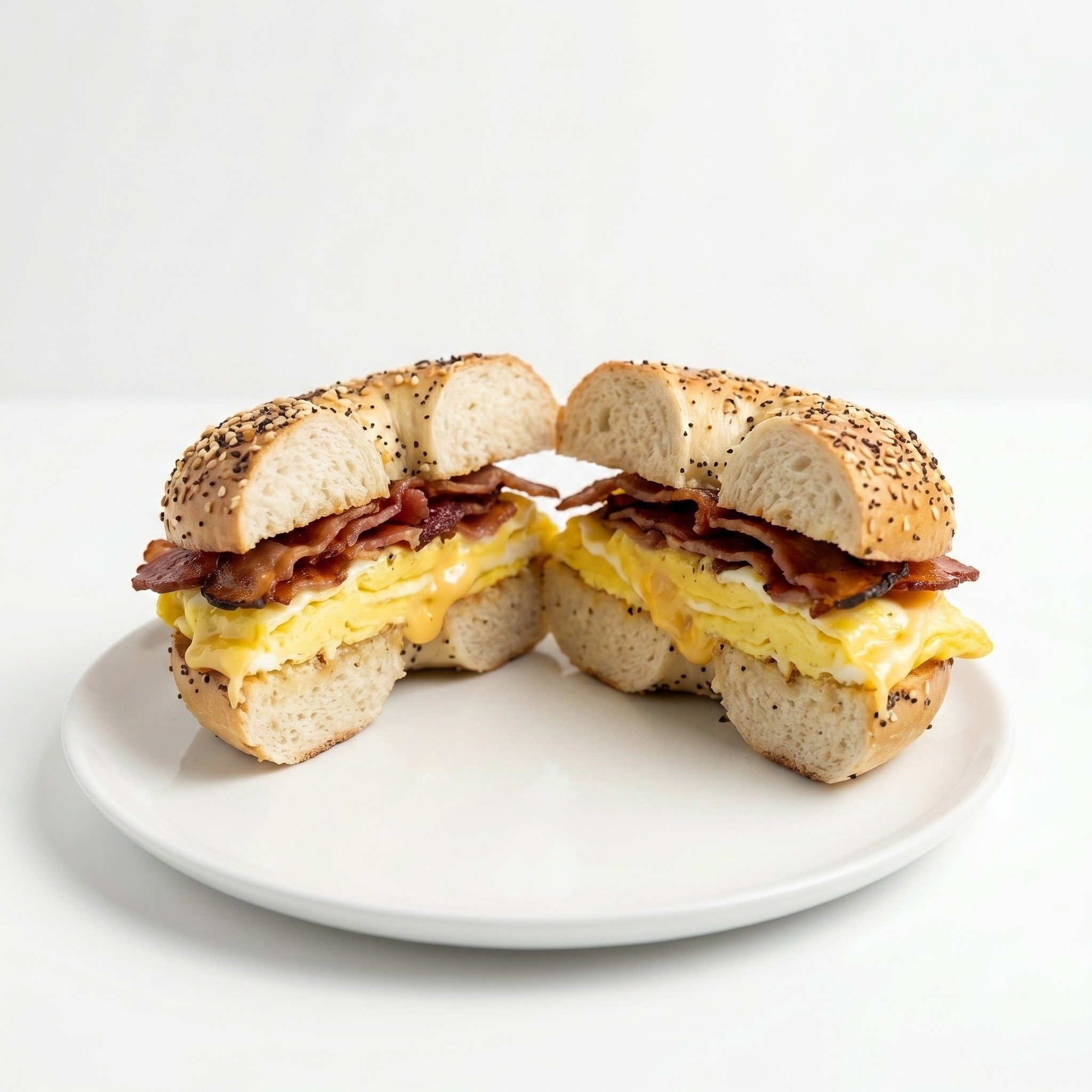 Bacon, Egg & Cheese Combo Sandwich.